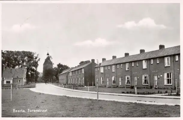 De Torenstraat in Beerta
