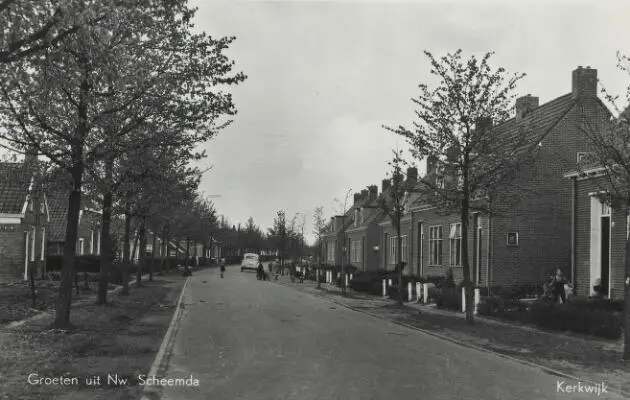 De Kerkwĳk in Scheemda